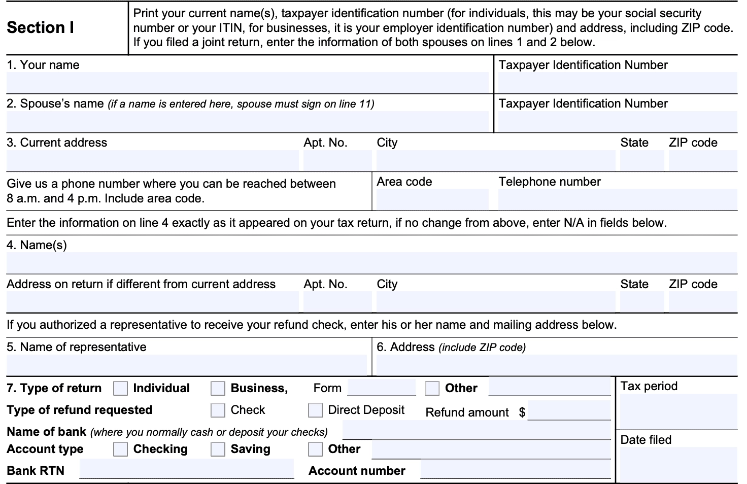 Tax Form 3911 Printable