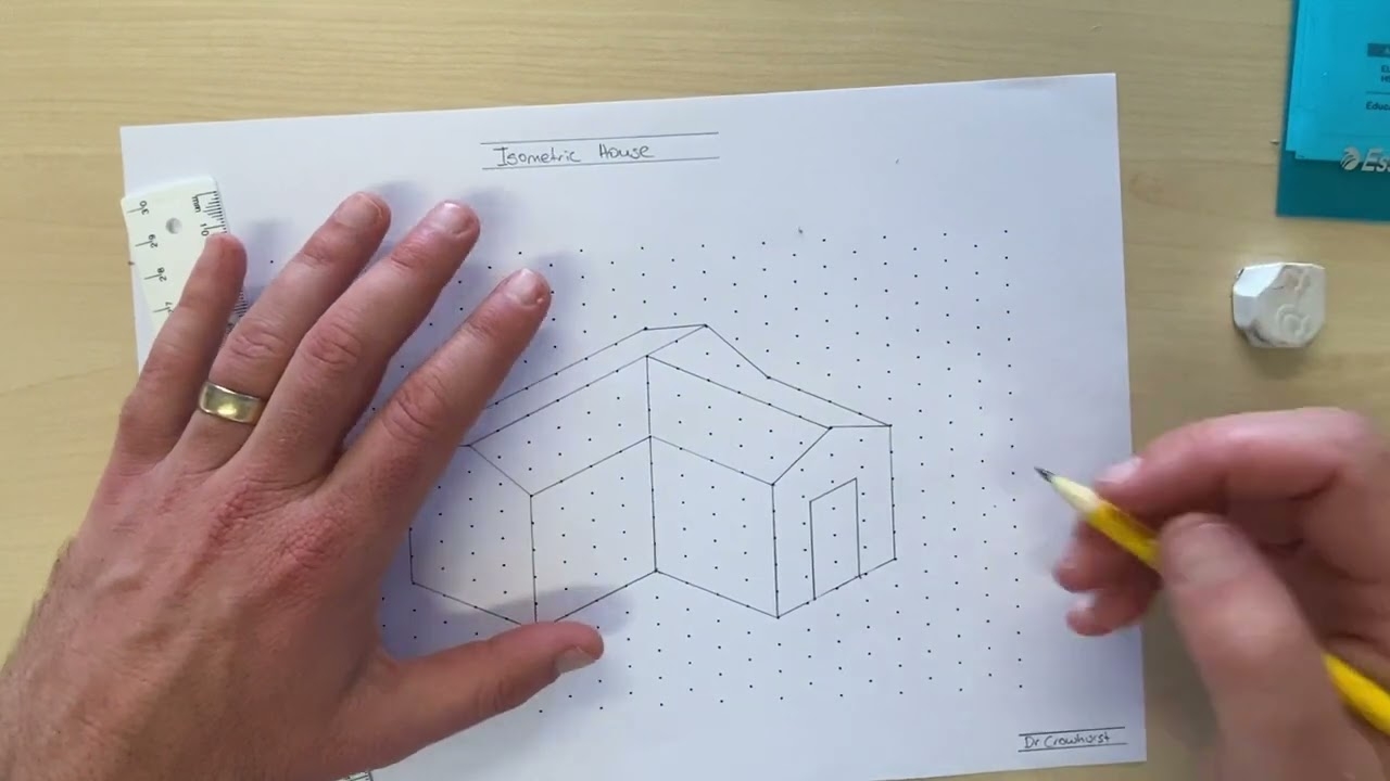 Isometric House Step By Step 