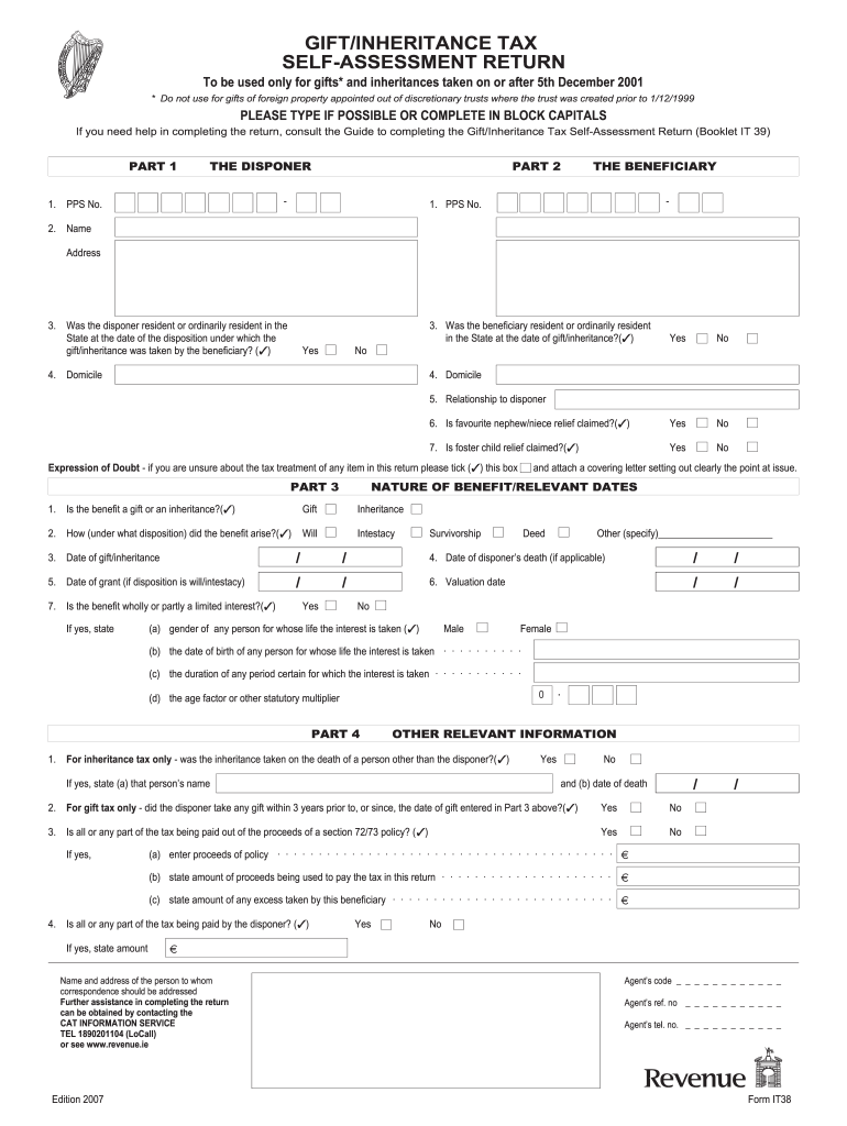 Irs Form Lt38