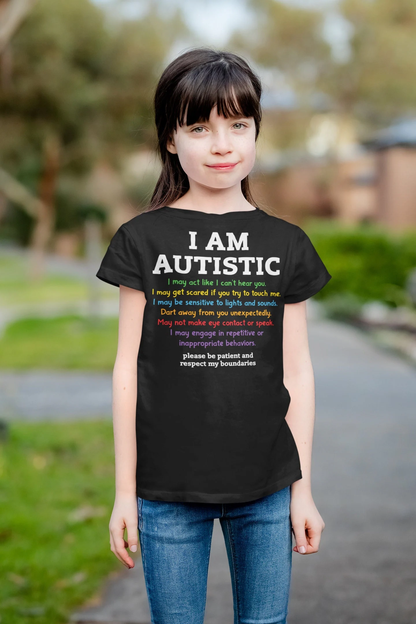 Kids Autism Awareness T Shirt I Am Autistic Soft Cotton Etsy 