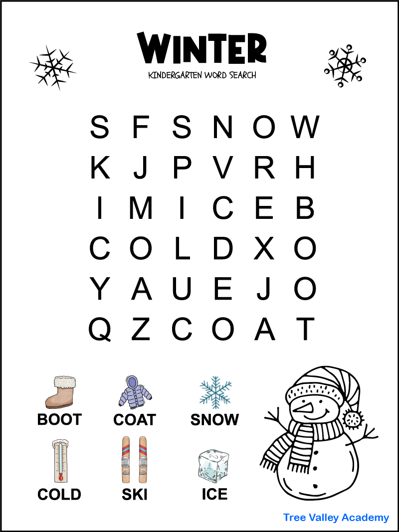 Simple Word Search Puzzles Printable
