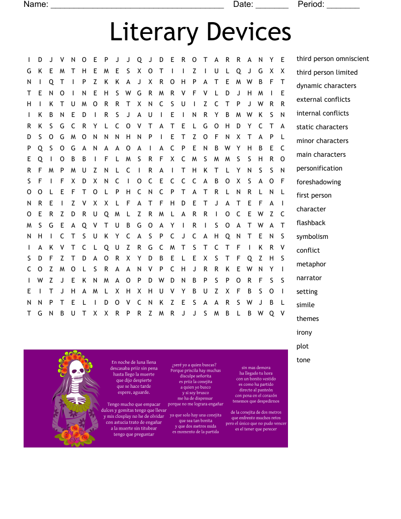 Free Crossword Puzzles Literary