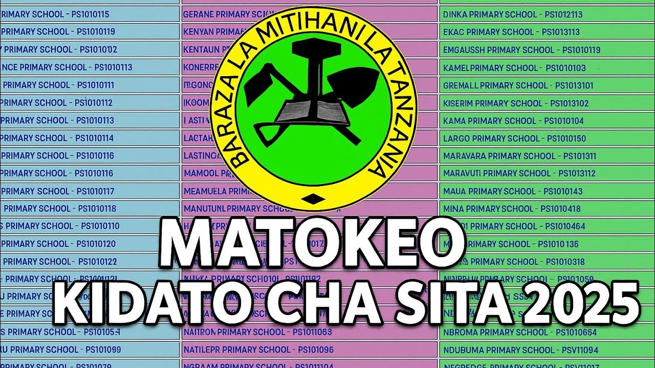 Matokeo Ya Kidato Cha Sita 2025 2026 NECTA Form Six Results 