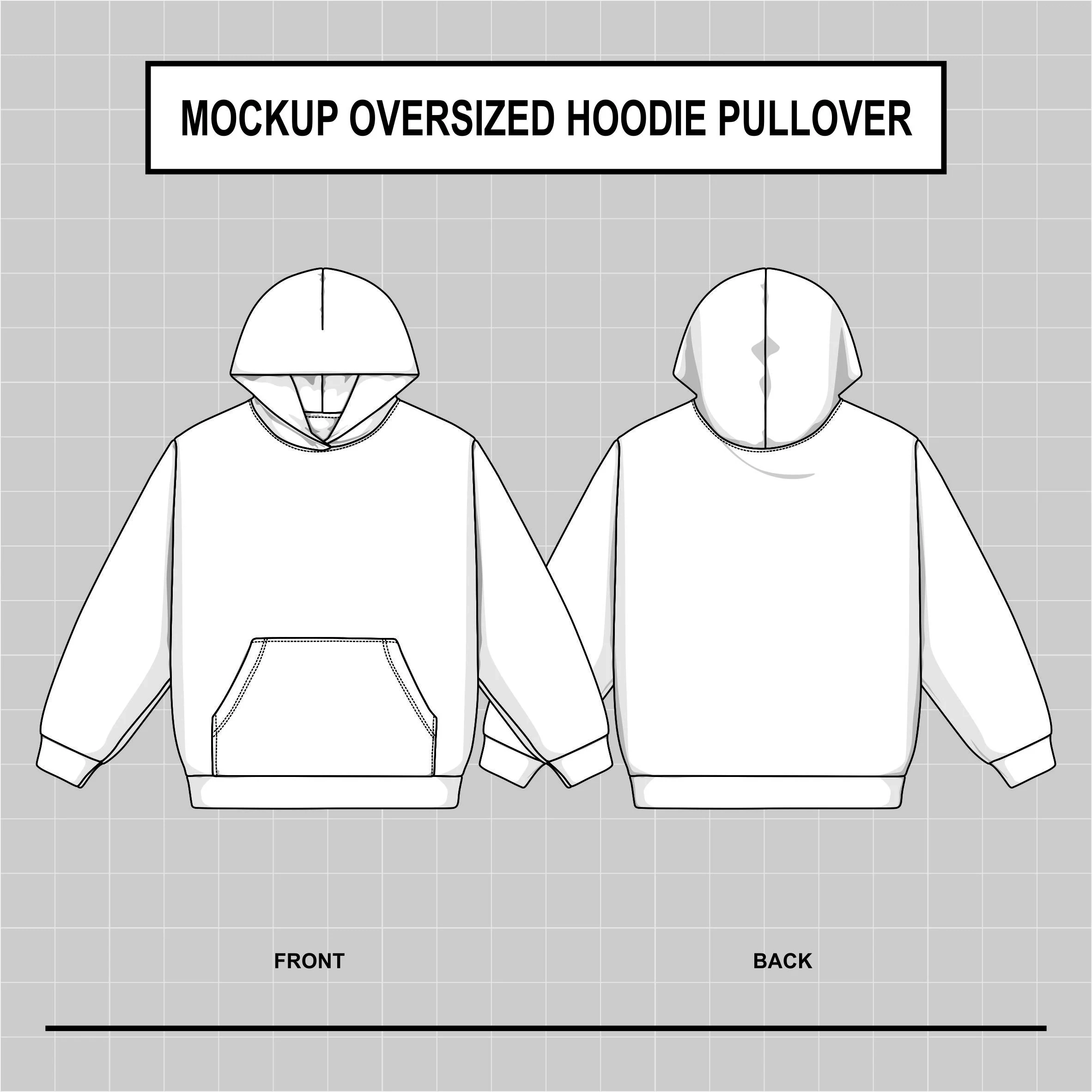 Mockup Template Hoodie Design Generator Mockup Hoodie Pullover 