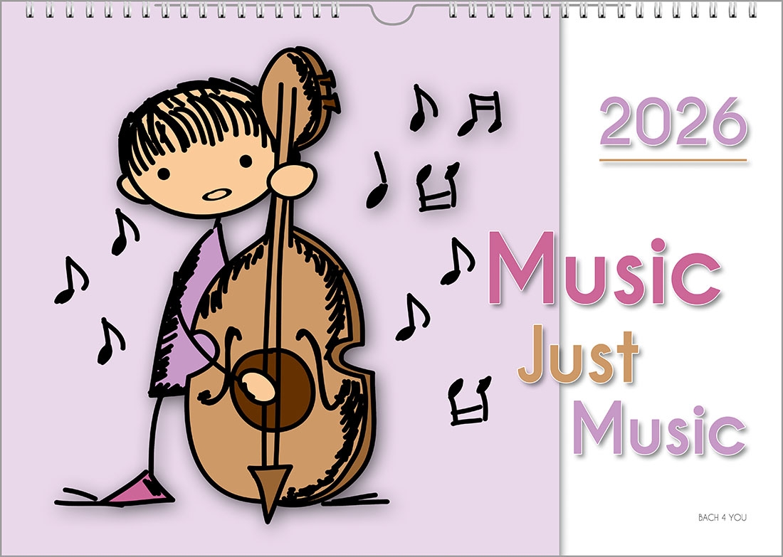 Music Calendars Pipe Organ Calendars 2025 2026 Bach 4 You