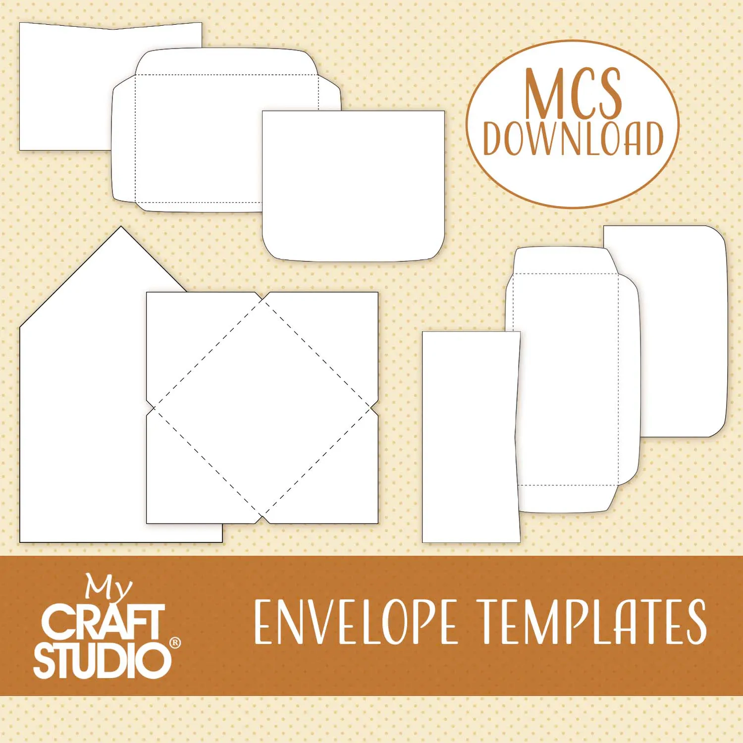 My Craft Studio Envelope Templates Download Highlight Crafts