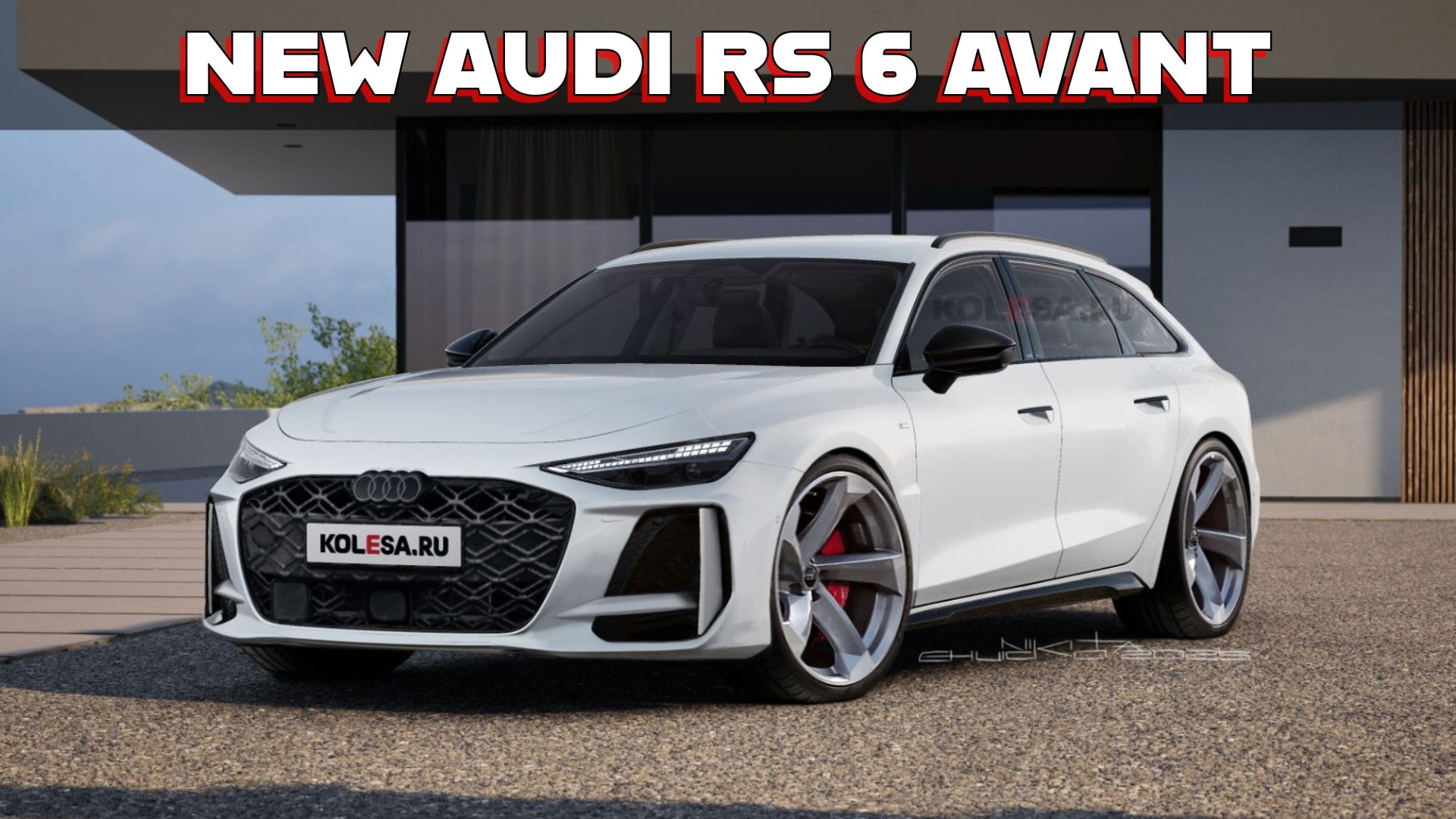 new 2026 audi rs6 avant debuts in fantasy land autoevolution