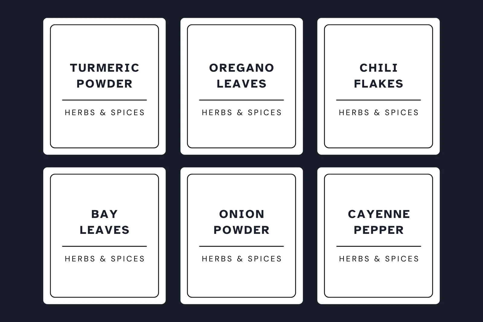 Free Printable Label Template