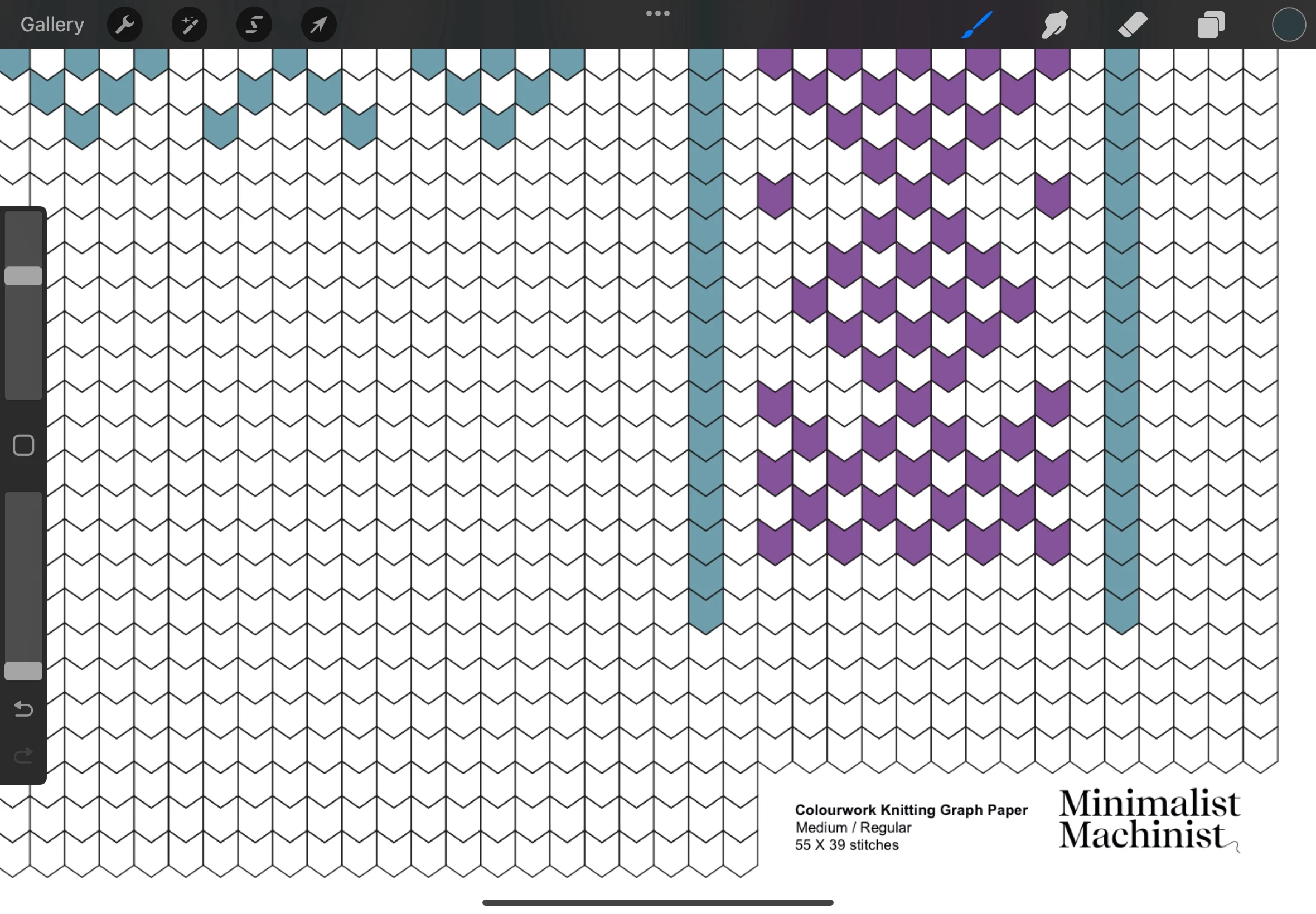 Paper Pdf Knitting Grid Paper Colourwork Knitting Graph Paper For 