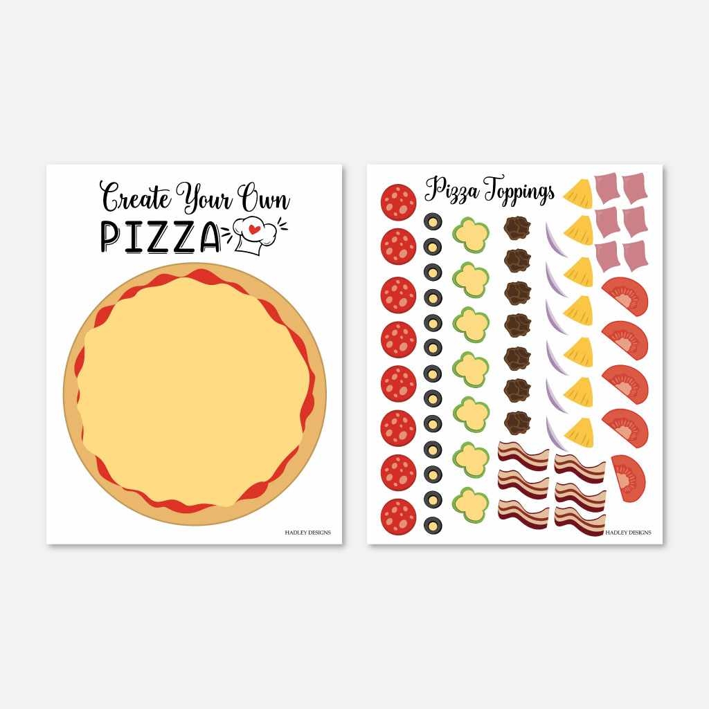 Pizza Template Printable