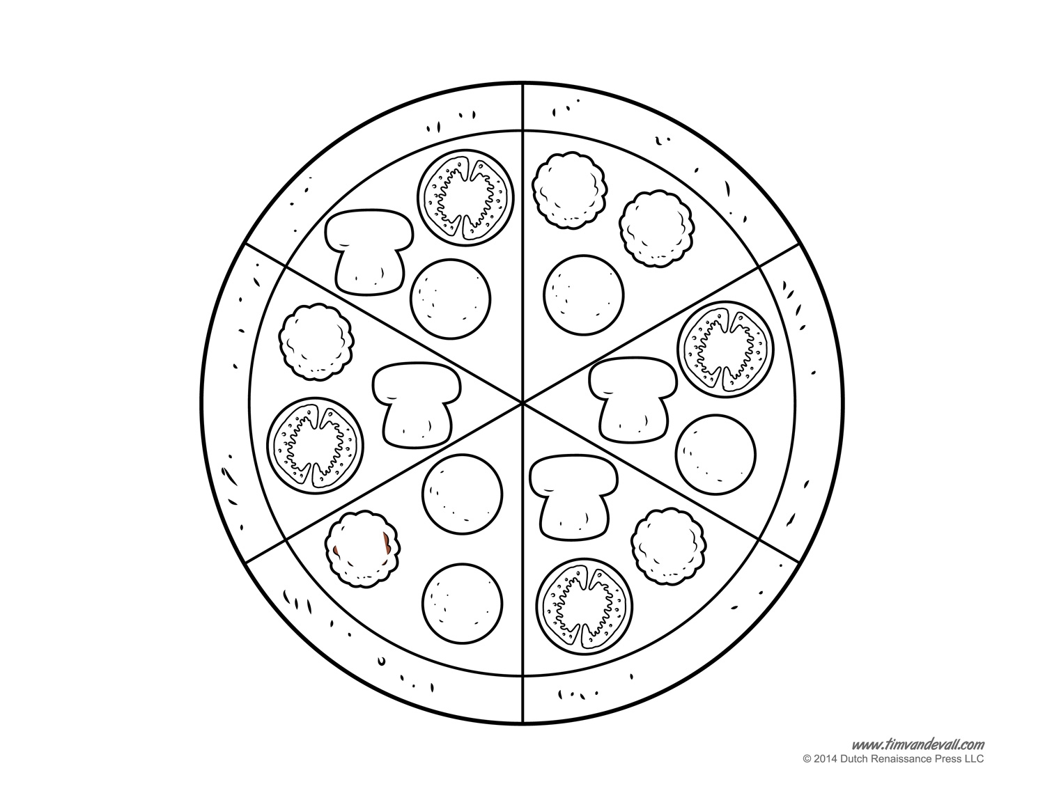 Pizza Template Free Printable