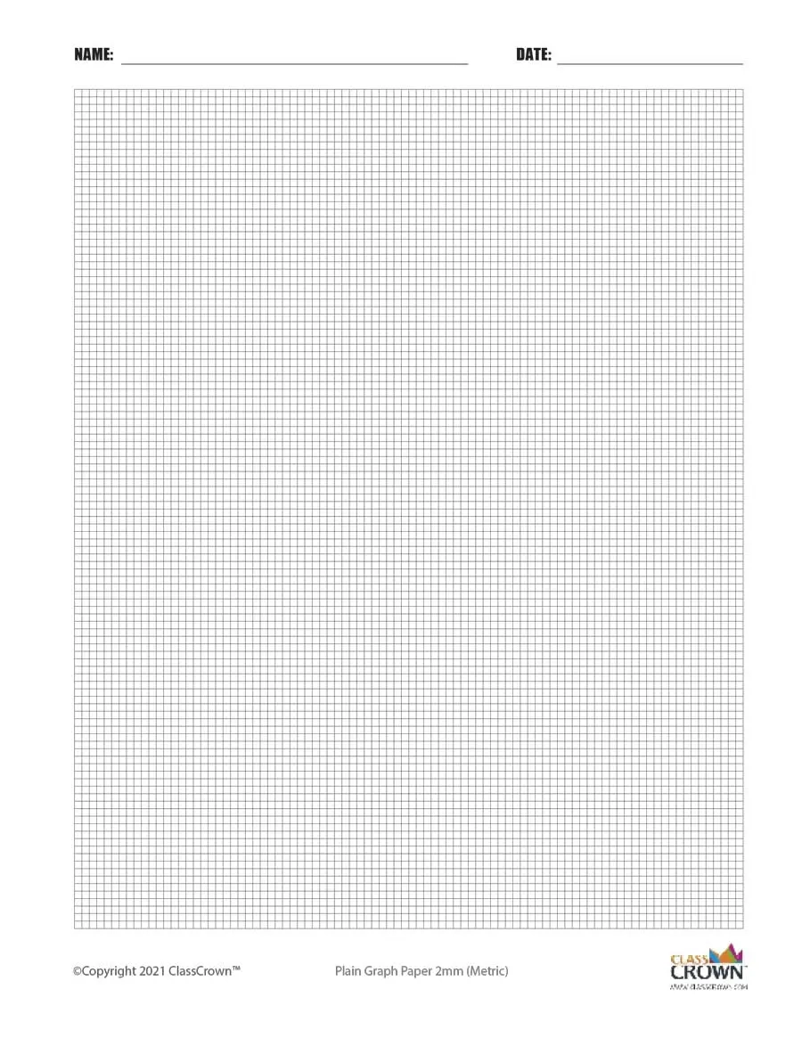 Math Graph Paper Printable