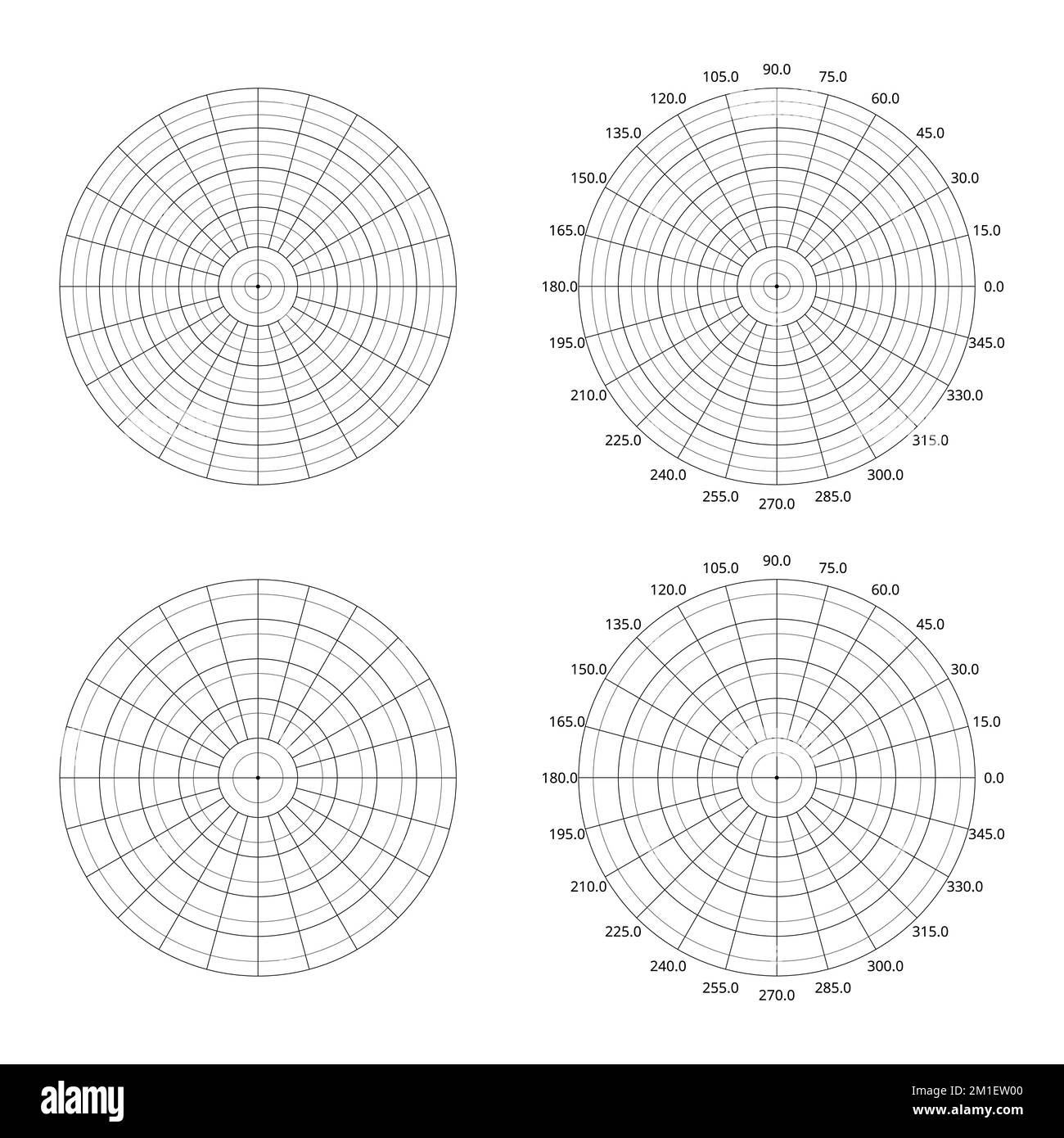 Polar Graph Paper Black And White Stock Photos amp Images Alamy