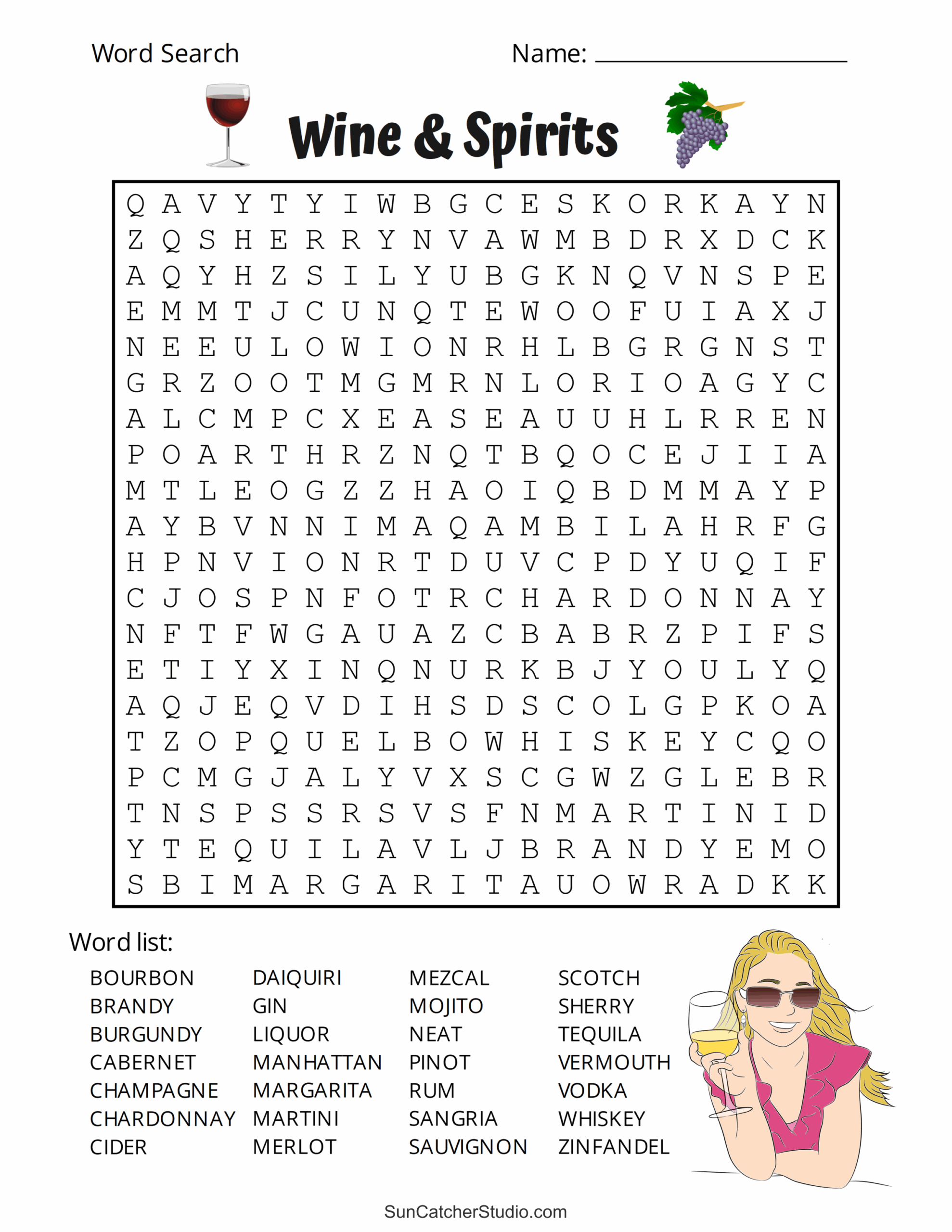 Printable Word Puzzles
