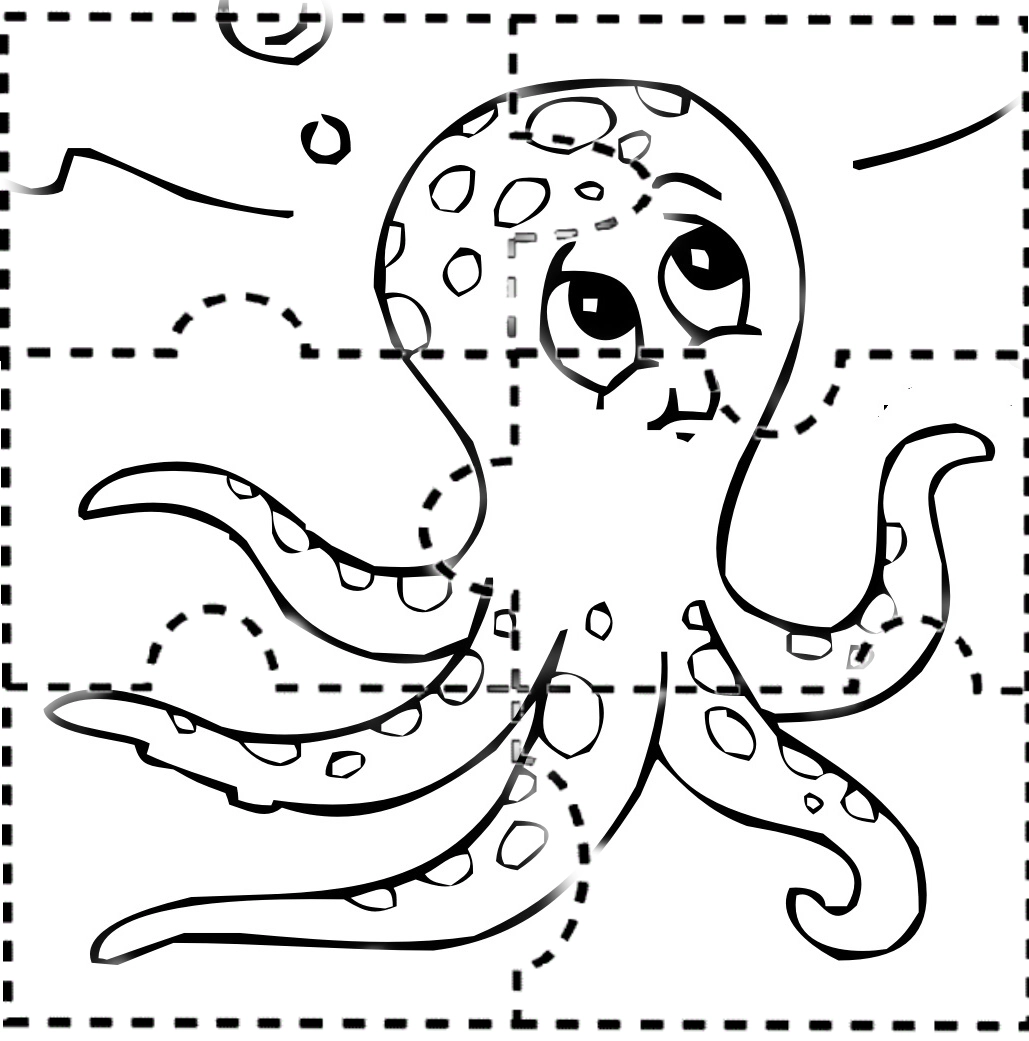 Puzzles For Kids Printable Coloring