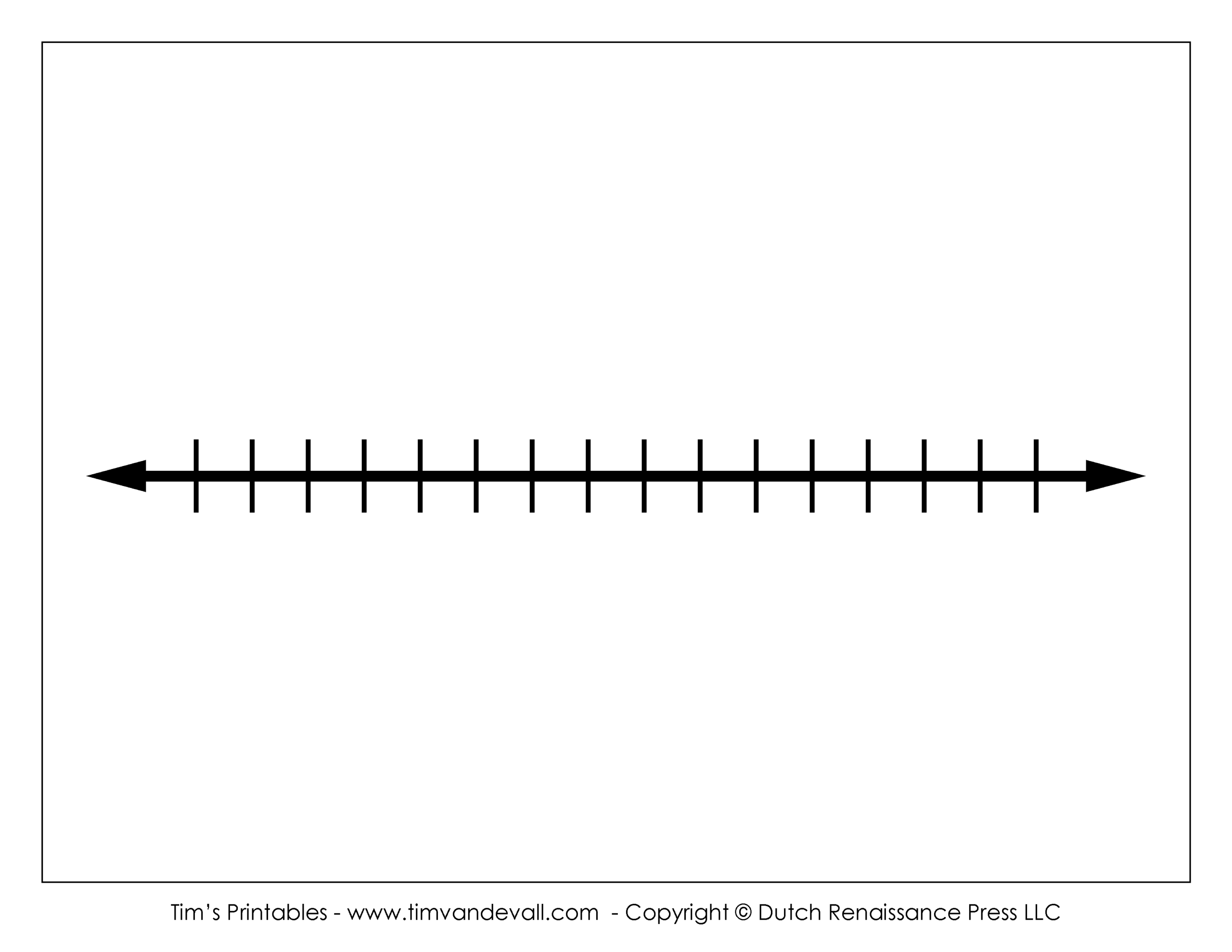 Printable Timeline Template Tim s Printables