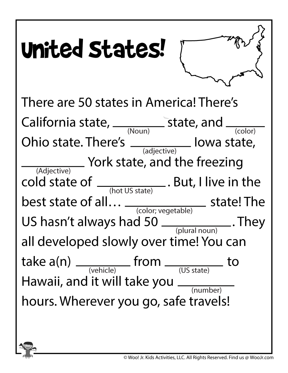 Fill In Blank Printable