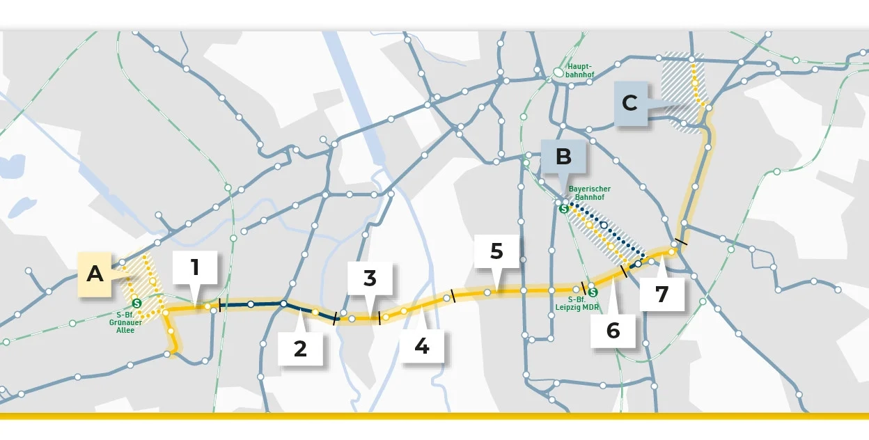 S dsehne Eine Neue Stra enbahnverbindung F r Leipzig Stadt Leipzig