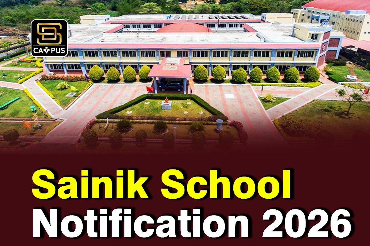 Sainik School Notification 2026 Application Process SD Campus Blog