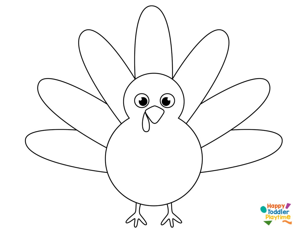 Printable Turkey Craft Template