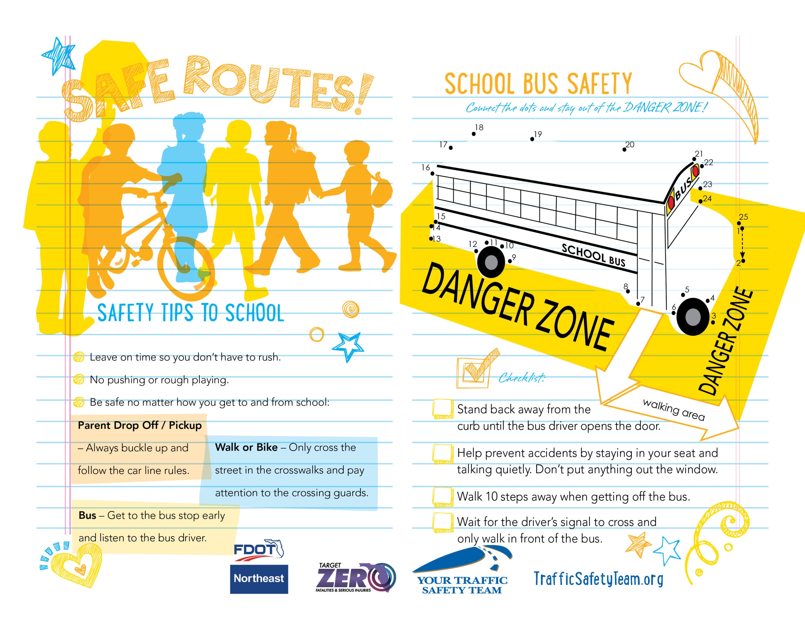 Free Online Printable Bus Safety Worksheets Free Online Printable Bus Safety Worksheets