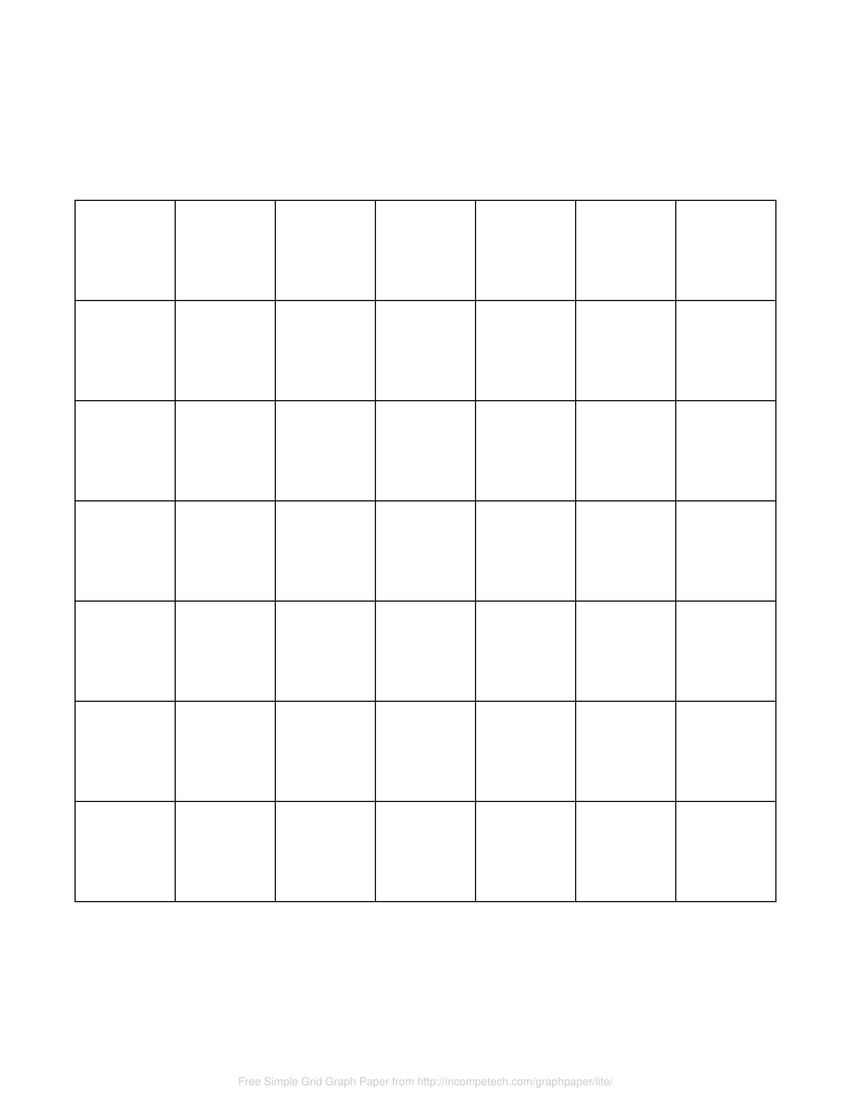 Graph Paper Template Printable Free