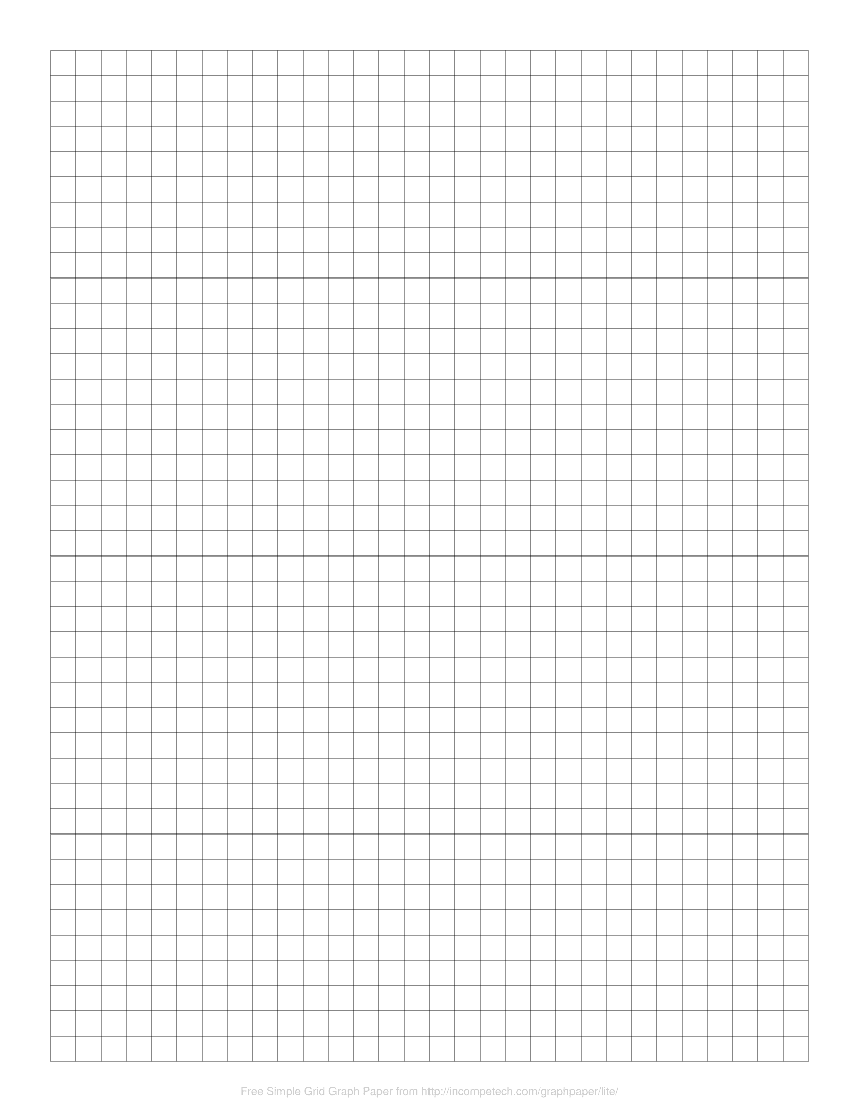 Line Graph Paper Printable