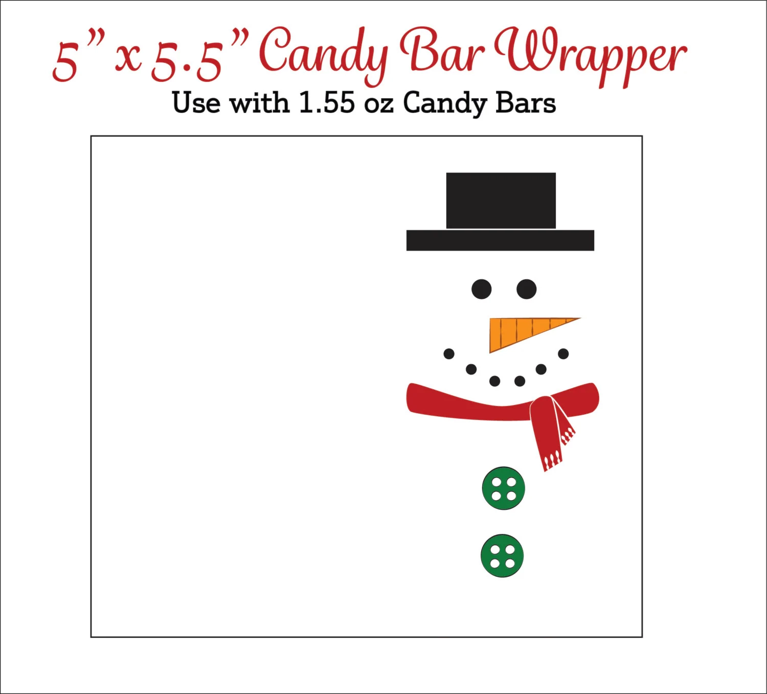 Snowman Candy Bar Wrappers Printable Snowmen Candy Wrappers 