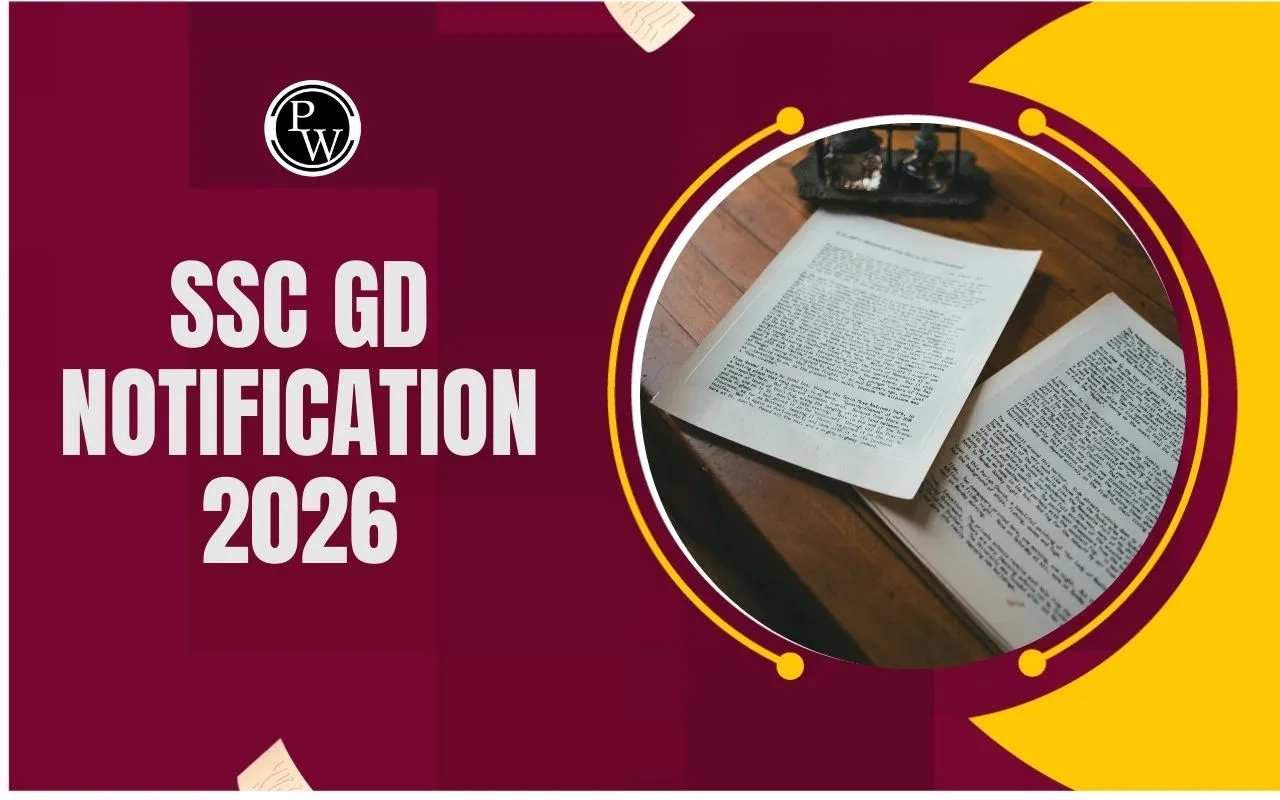 SSC GD Notification 2026 Apply Online Eligibility Vacancy 