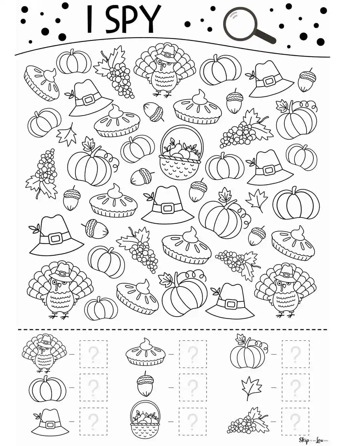 Thanksgiving Free Worksheets Printable