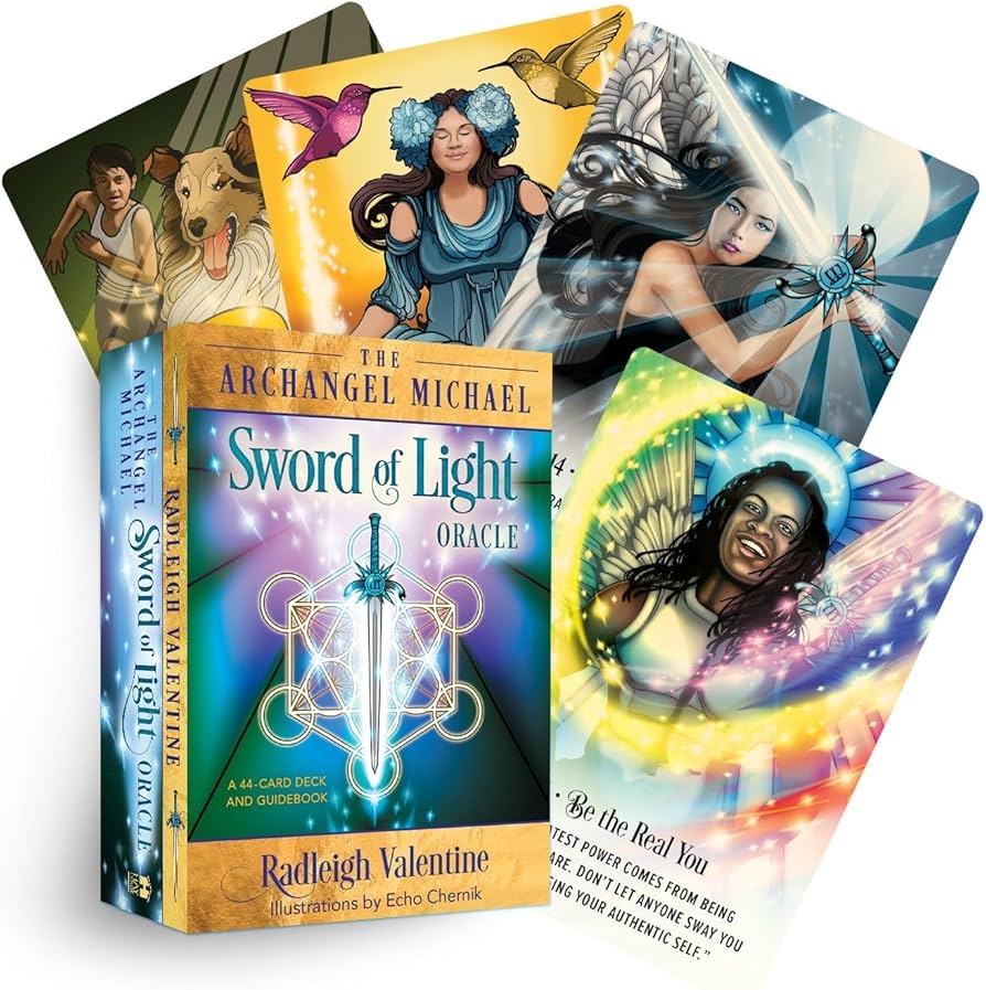 The Archangel Michael Sword Of Light Oracle A 44 card Deck And 