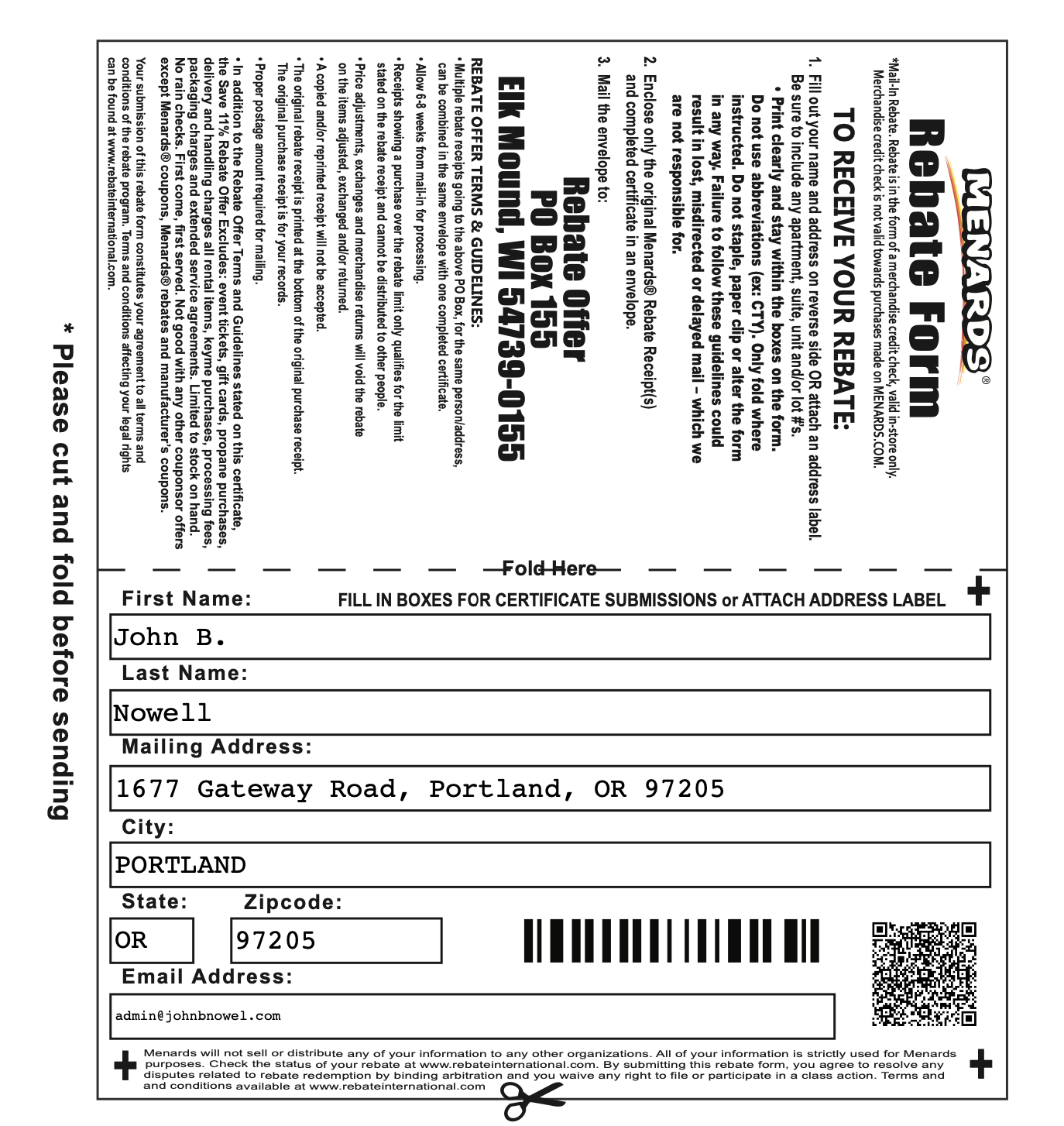 The Art Of Rebate Redemption A Comprehensive Guide To Menards 