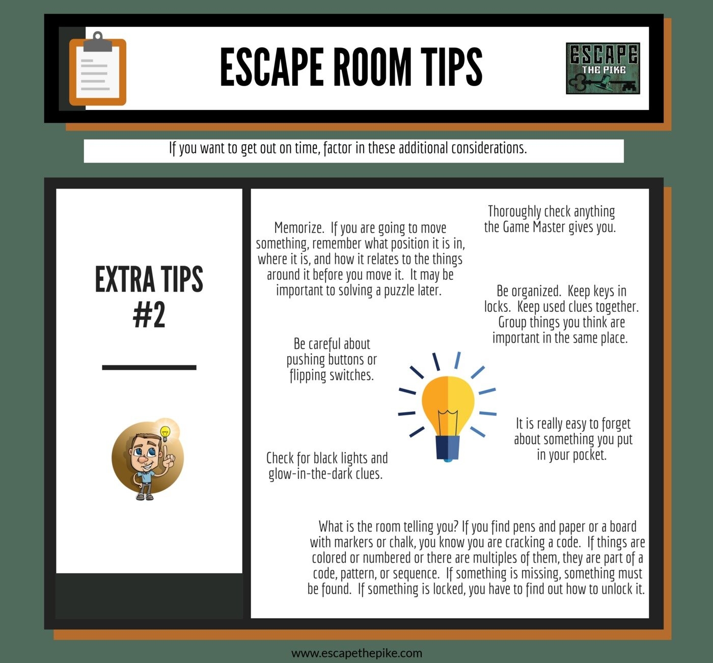 Tips amp Strategies Escape The Pike Escape Room Games