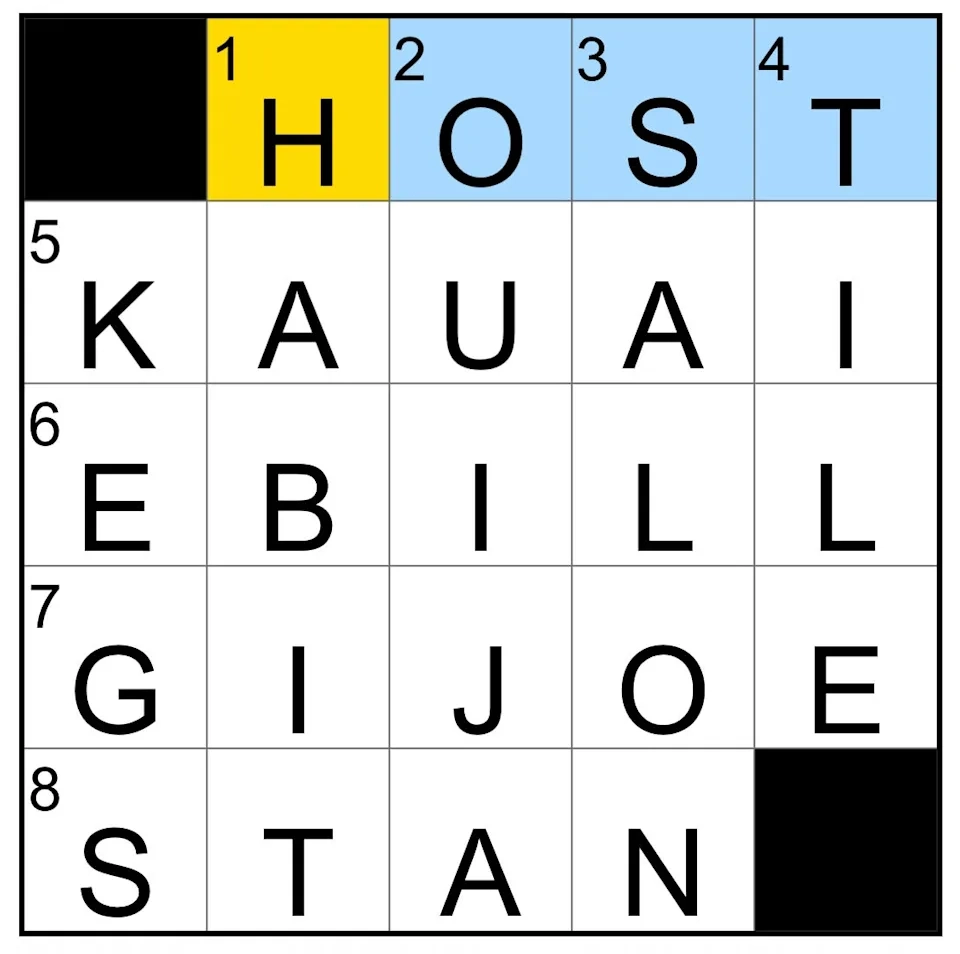 Play Stan Crossword Puzzles Free