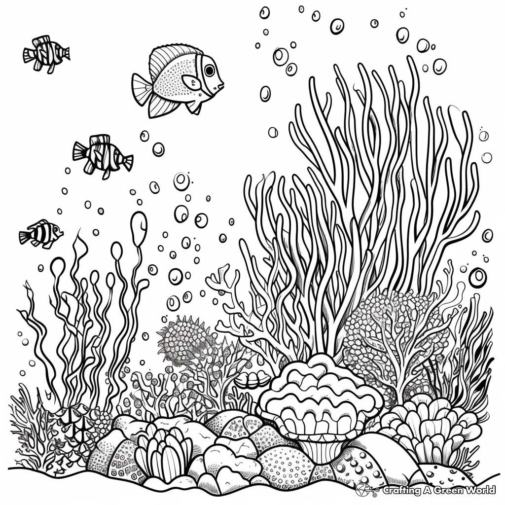 Free Printable Under The Sea Coloring Pages