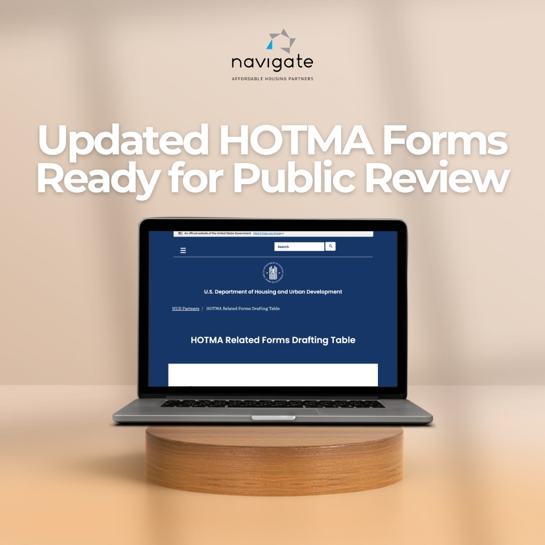 Updated HOTMA Forms Now Available For Stakeholder Review