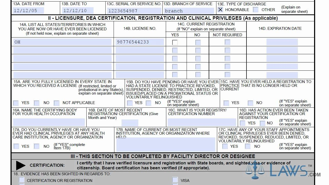 VA Form 10 2850c