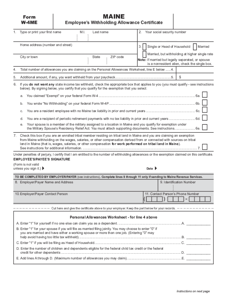 Irs Form W-4v