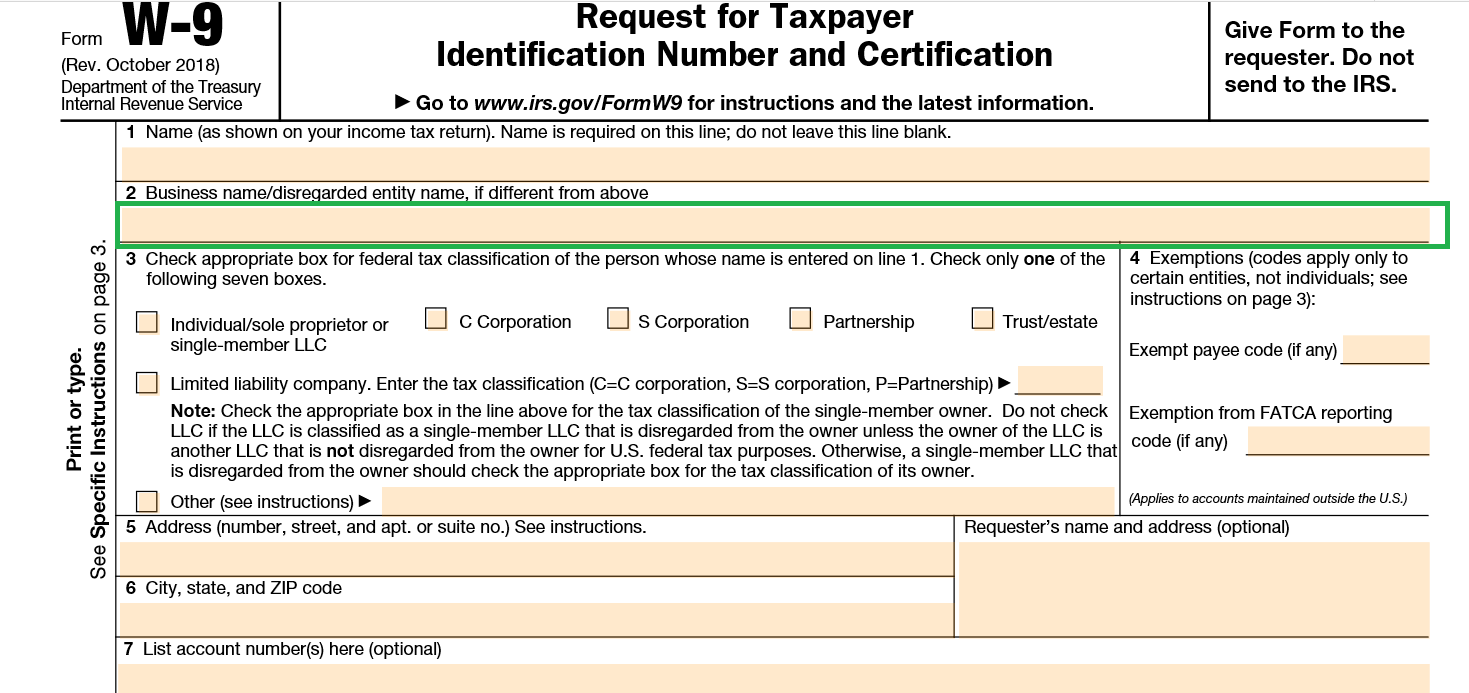 What Is W9 Form In Medical Billing
