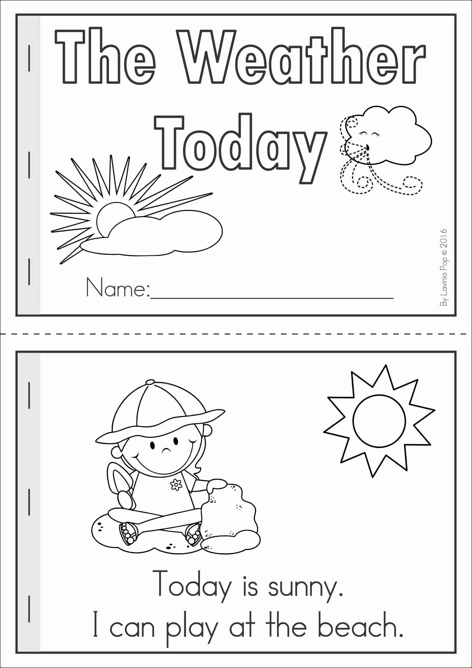 Weather For Preschool And Kindergarten