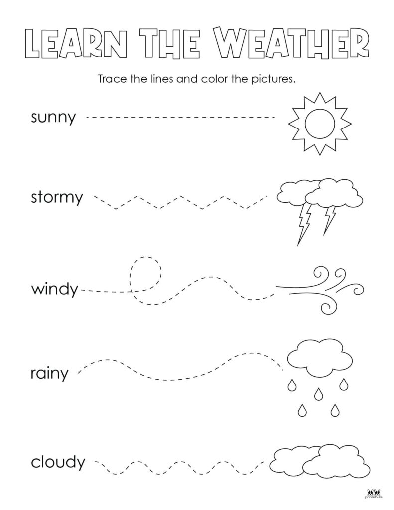 Weather Worksheets amp amp Printables 50 FREE Pages Printabulls 
