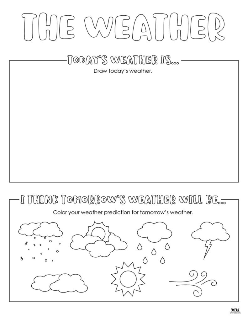 Weather Worksheets amp Printables 50 FREE Pages Printabulls 