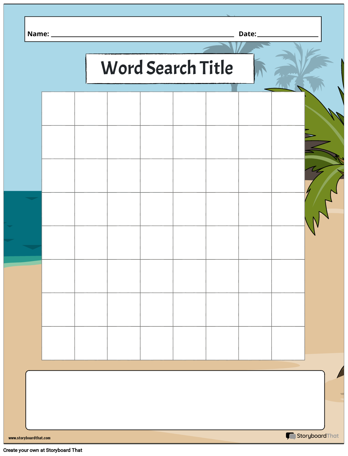 Word Search Worksheets Free Printable Puzzles For Kids