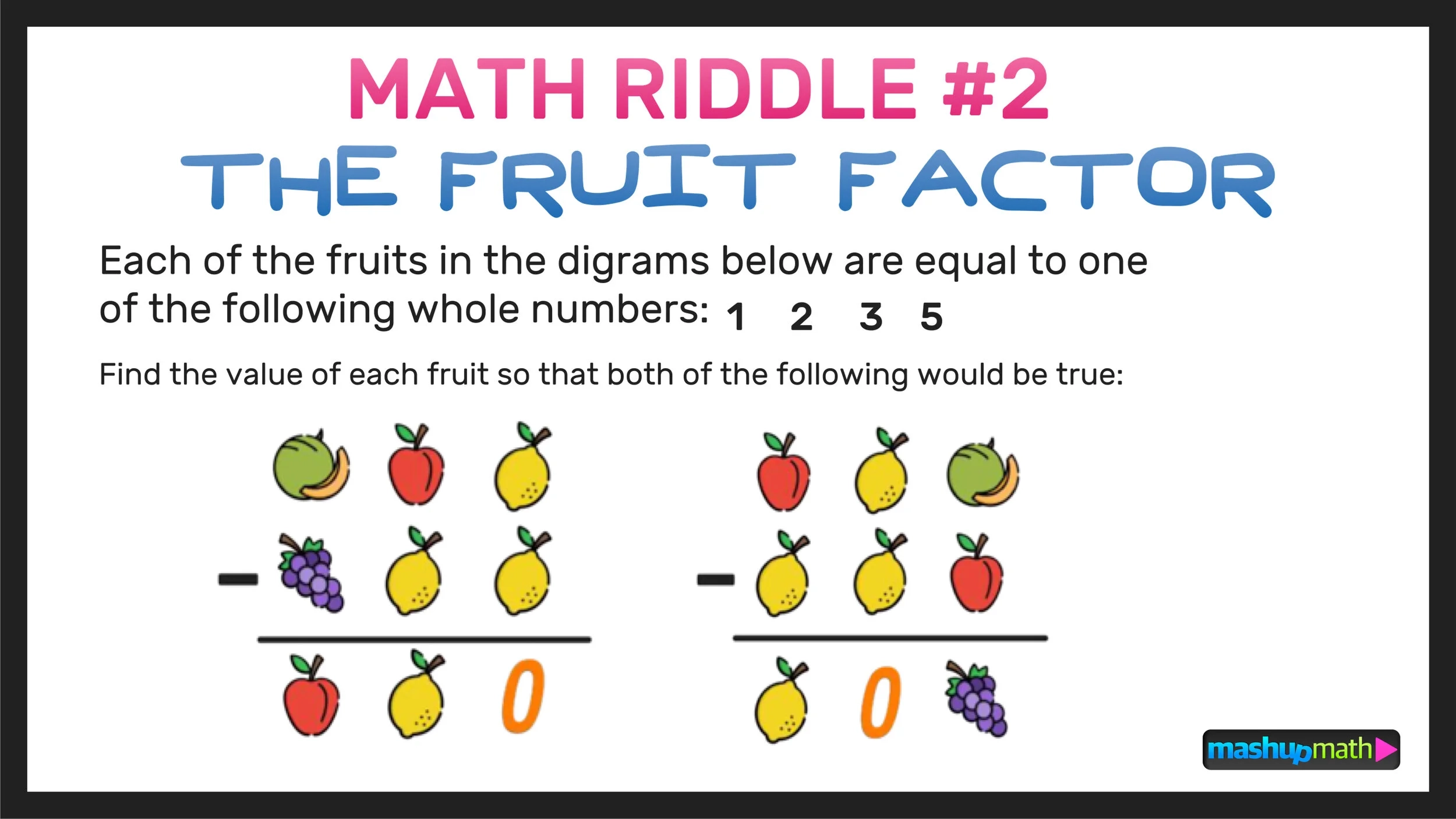 10 Free Math Riddles For Adults Mashup Math