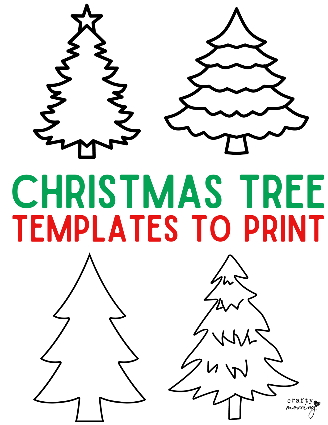 Free Printable Printable Christmas Templates