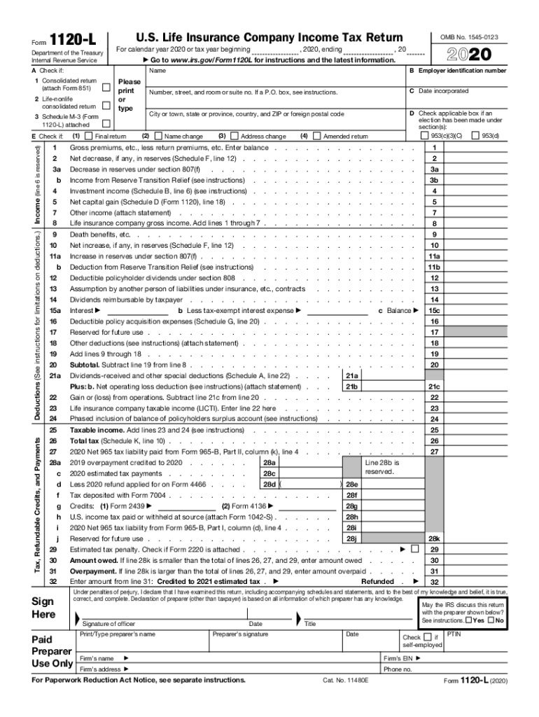 1120 Schedule L Fill Out amp Sign Online DocHub