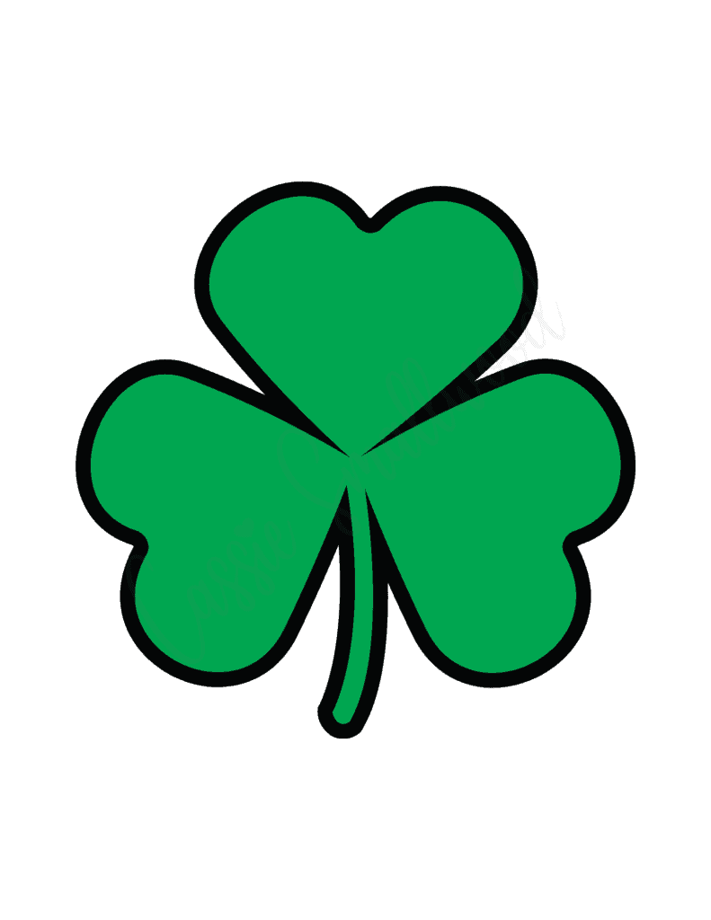 12 Unique Shamrock Templates Free Printable Cassie Smallwood