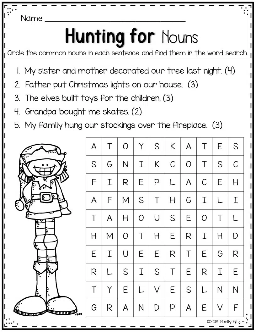 Printable Worksheets For Grade 2
