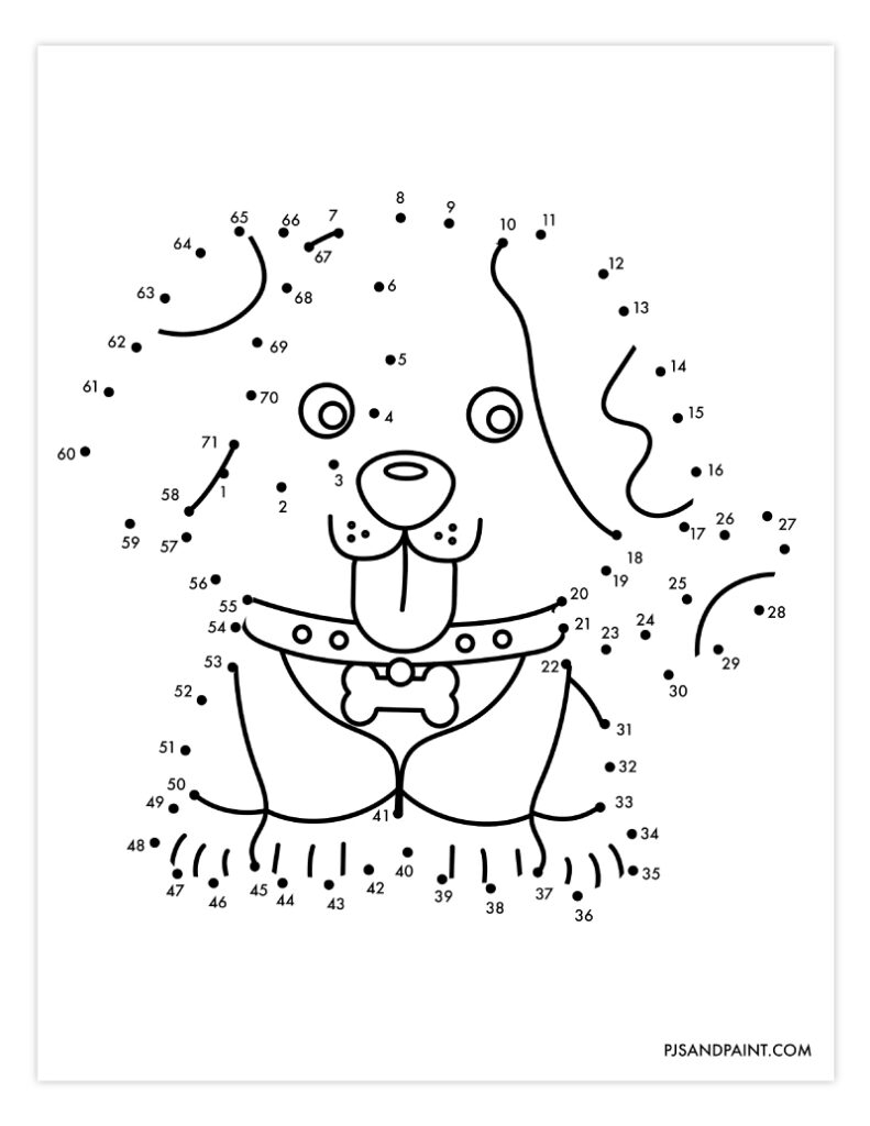 Connect The Dots Printables