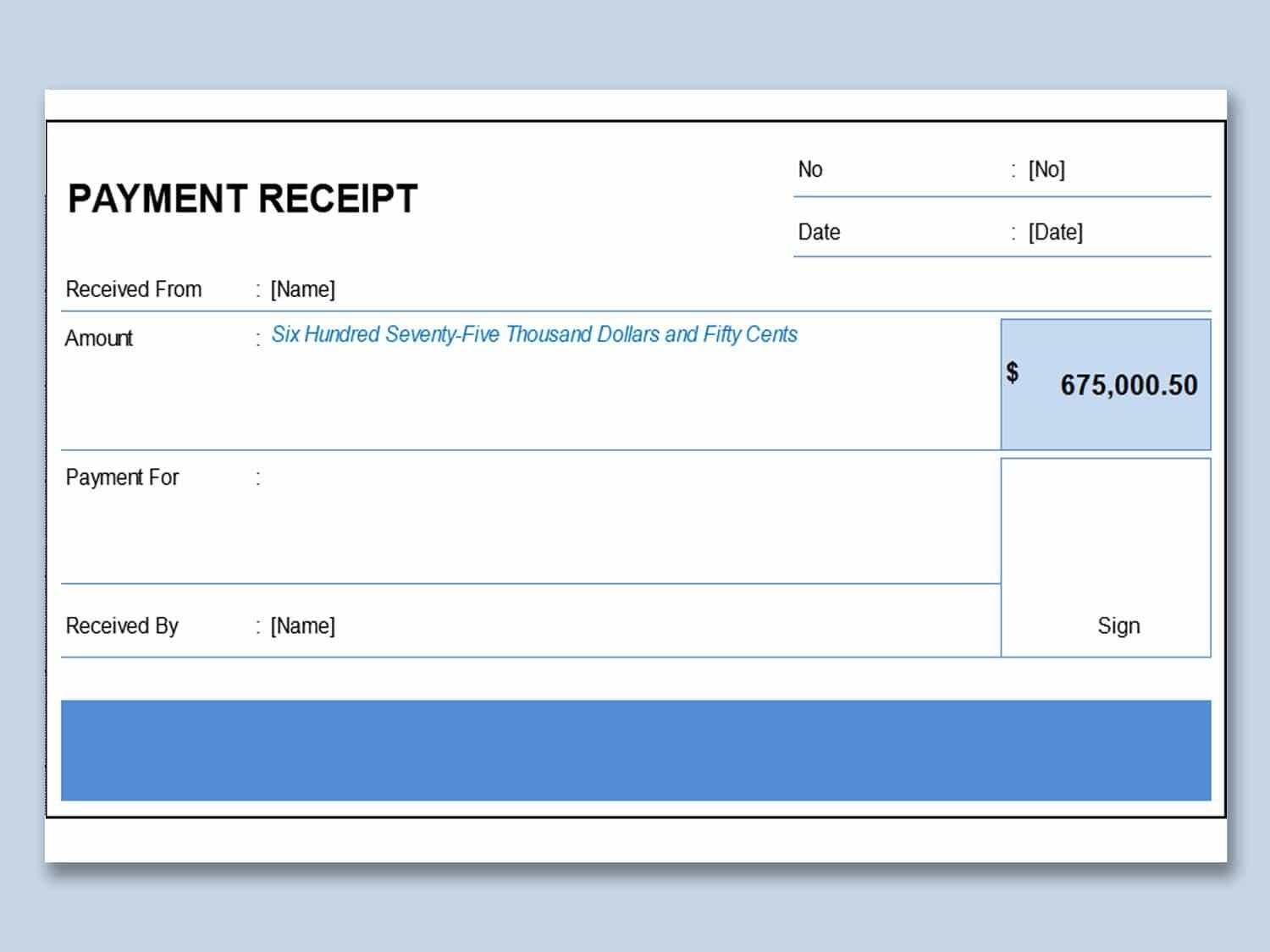 14 Popular Types Of PDF Receipt Templates 2025 Free Printable